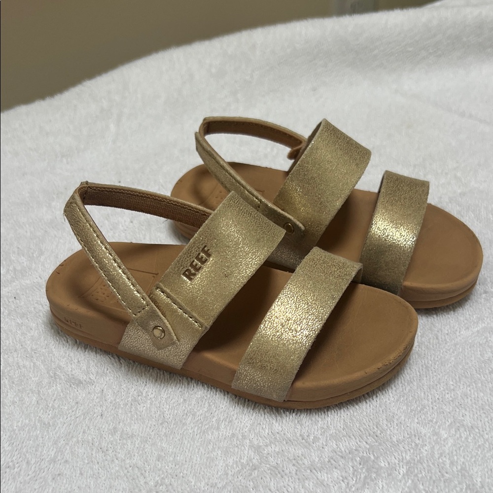Reef Kids Shimmering Gold Sandals